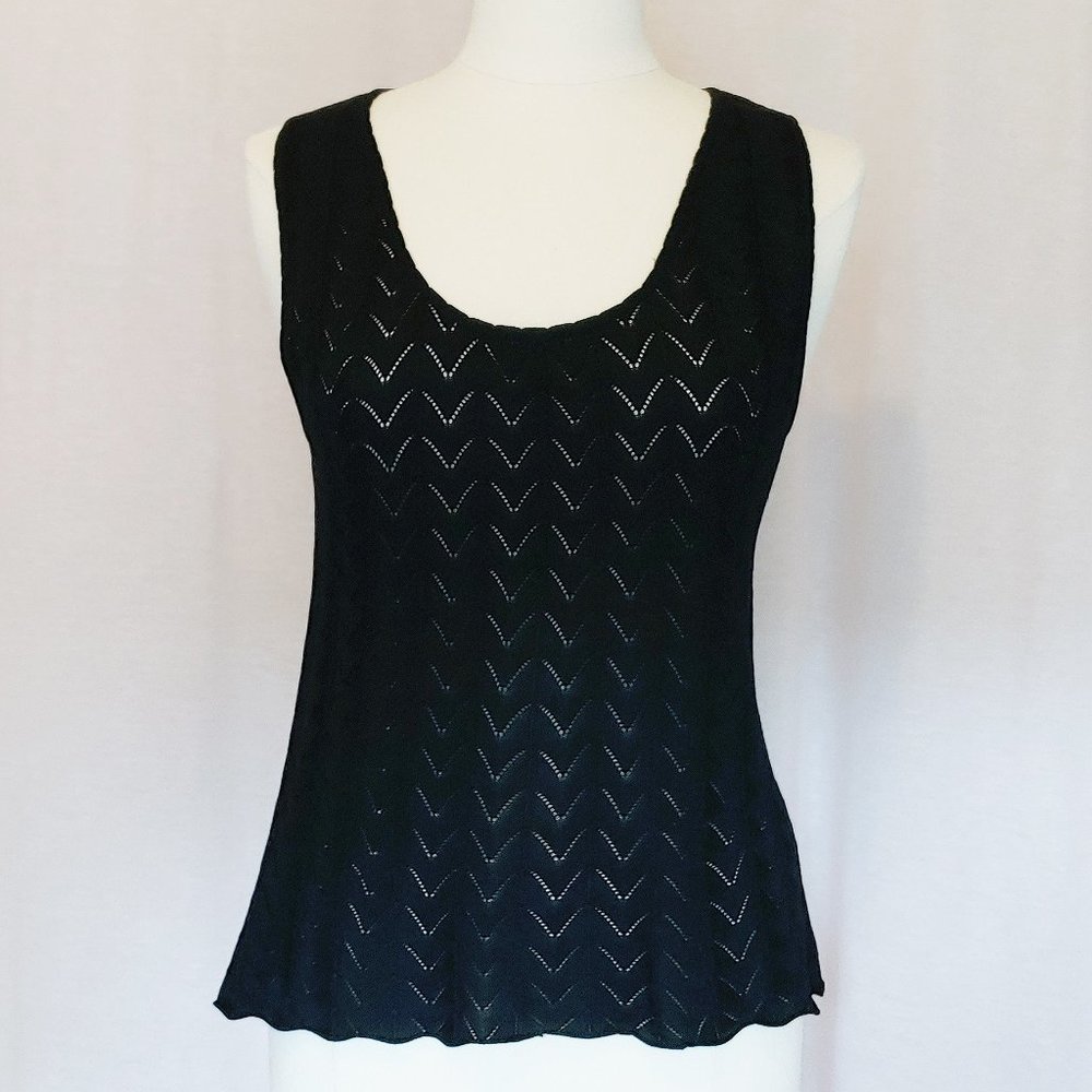 Helen Wang Silk Pointelle Tank